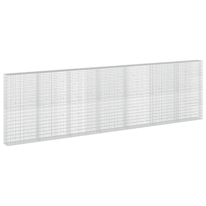 vidaXL Gabion with 3.5 mm Wire and 5x10 cm Mesh 700x30x200 cm 2