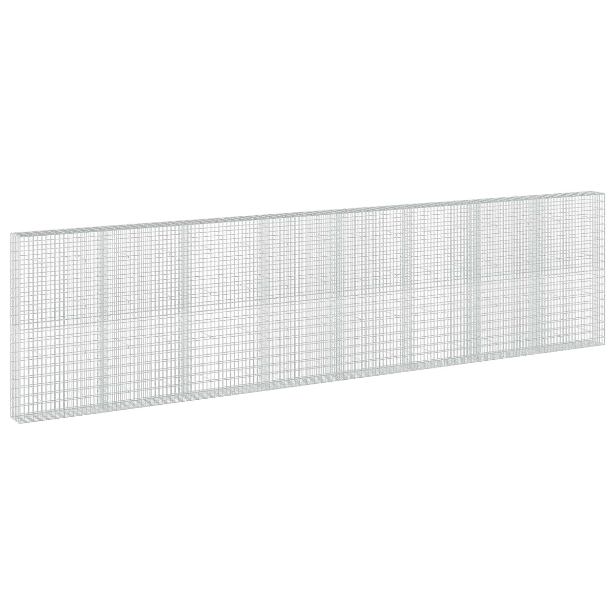 vidaXL Gabion with 3.5 mm Wire and 5x10 cm Mesh 800x30x200 cm 2