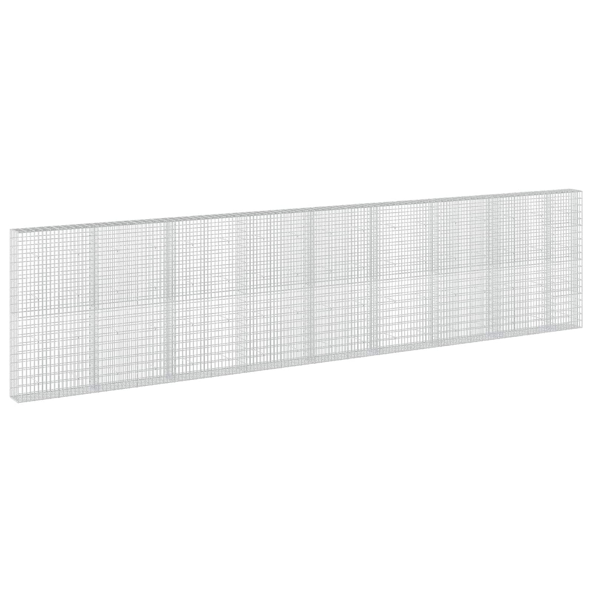 vidaXL Gabion with 3.5 mm Wire and 5x10 cm Mesh 850x30x200 cm 2