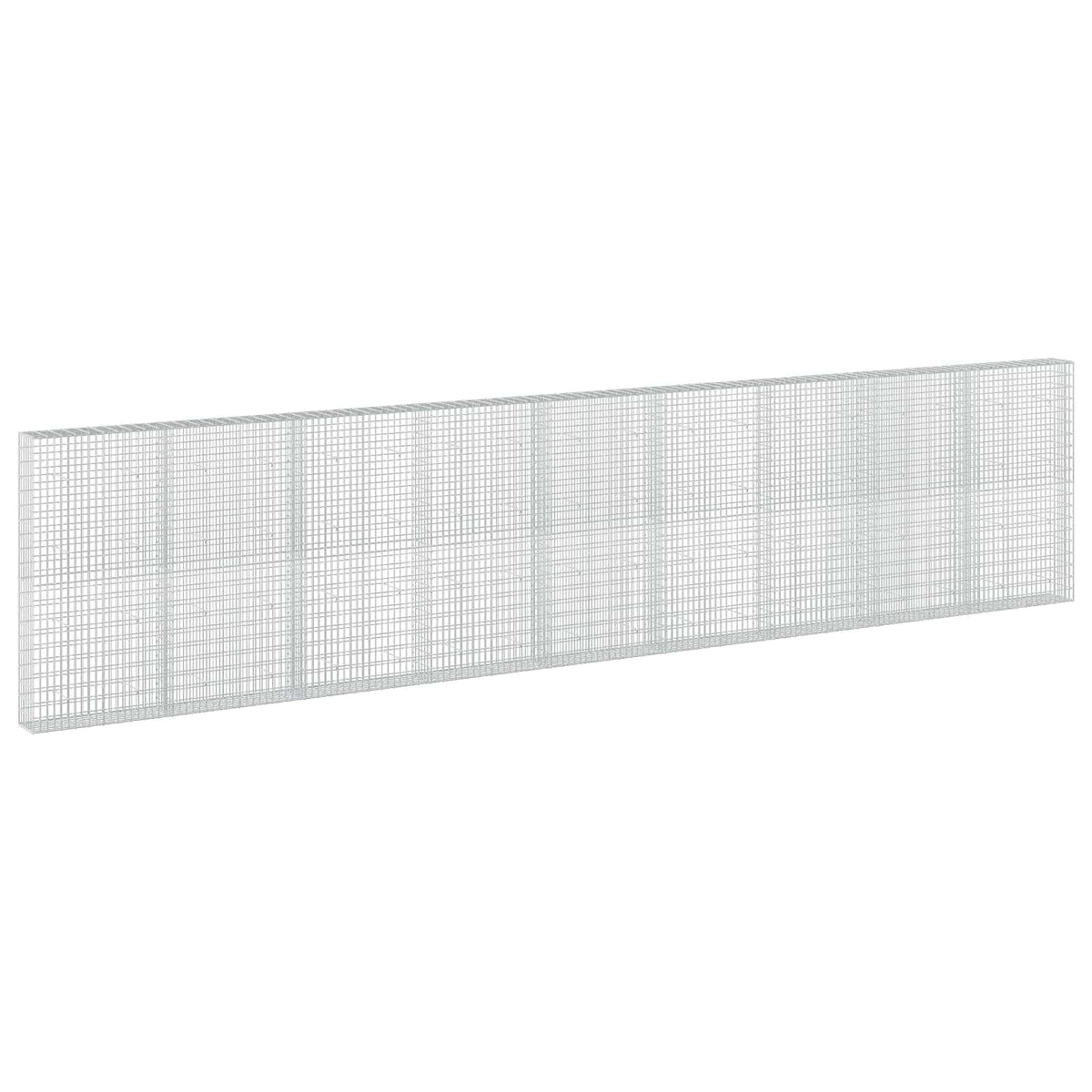 vidaXL Gabion with 3.5 mm Wire and 5x10 cm Mesh 900x30x200 cm 2