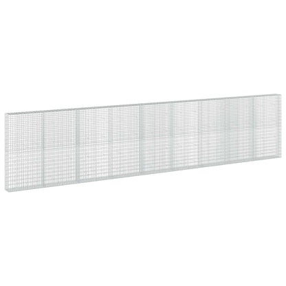 vidaXL Gabion with 3.5 mm Wire and 5x10 cm Mesh 900x30x200 cm 2