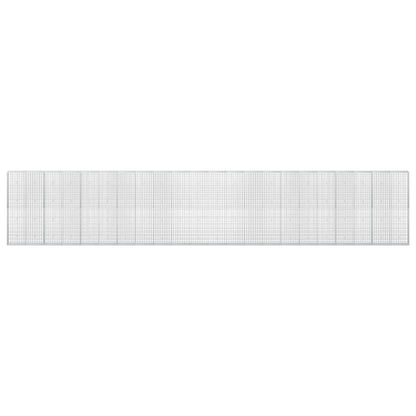Gabion with 3.5 mm Wire and 5x10 cm Mesh 1050x30x200 cm Height 200 cm Thickness 30 cm 1050–1200 cm 1100 cm