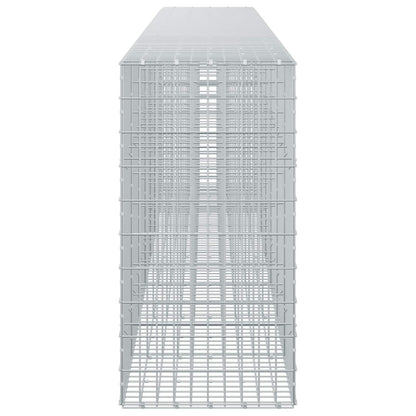 vidaXL Gabion with 3.5 mm Wire and 5x10 cm Mesh 750x50x100 cm 4
