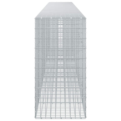 vidaXL Gabion with 3.5 mm Wire and 5x10 cm Mesh 900x50x100 cm 4