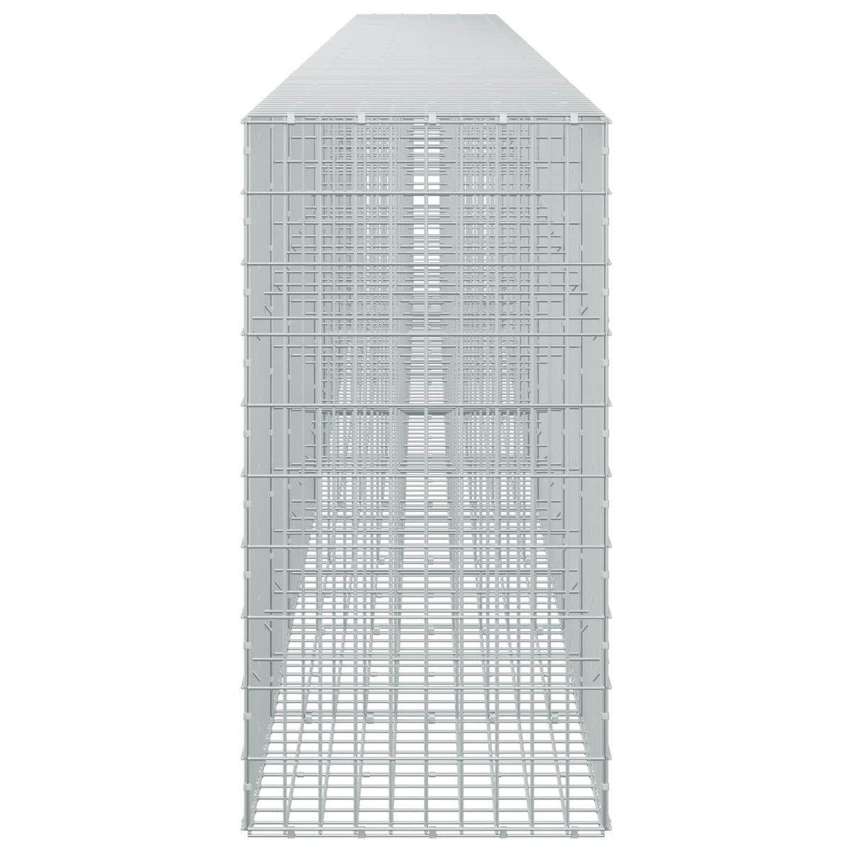 vidaXL Gabion with 3.5 mm Wire and 5x10 cm Mesh 1050x50x100 cm 4