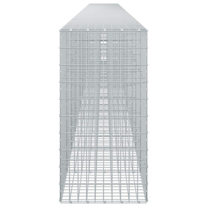 vidaXL Gabion with 3.5 mm Wire and 5x10 cm Mesh 1200x50x100 cm 4
