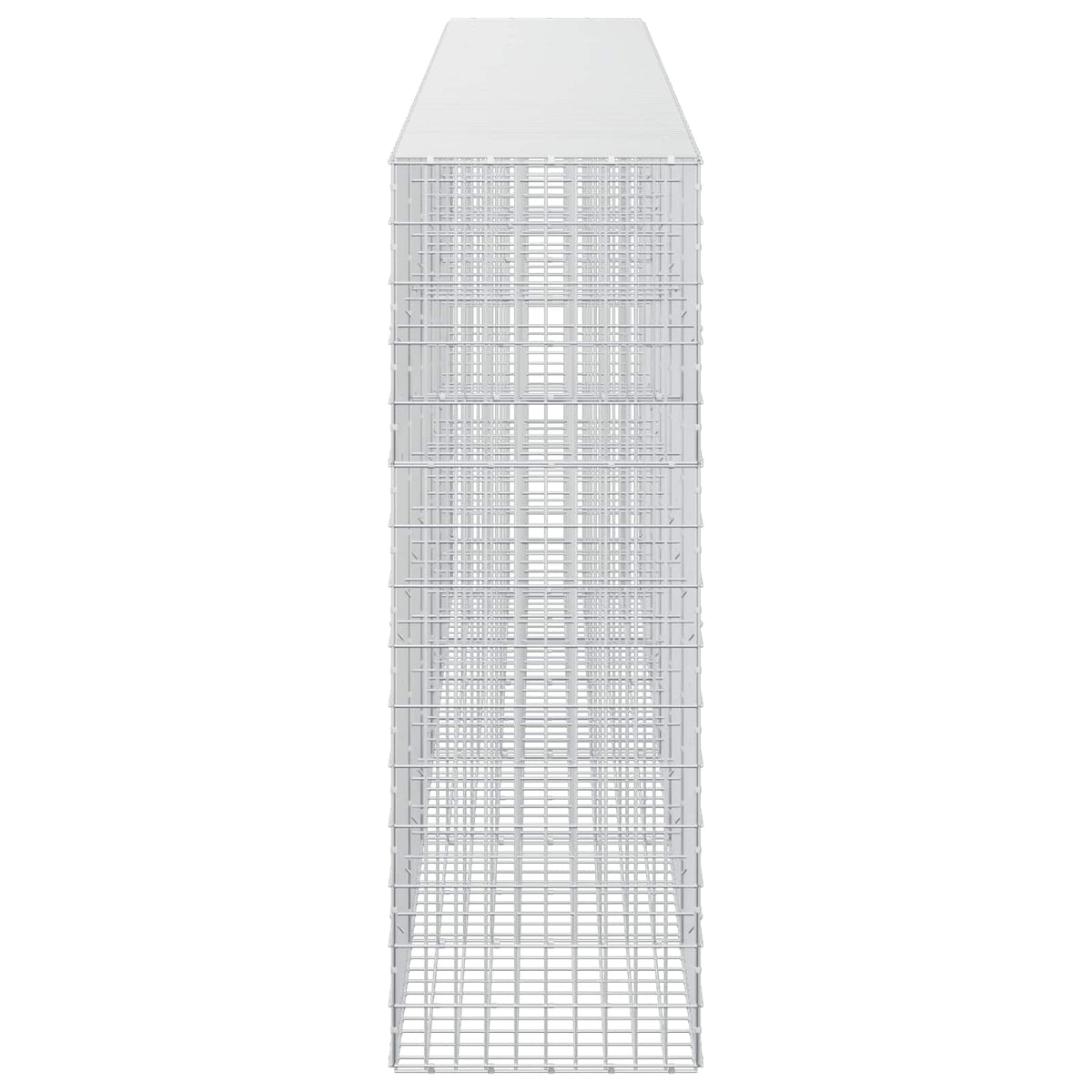 vidaXL Gabion with 3.5 mm Wire and 5x10 cm Mesh 550x50x150 cm 4