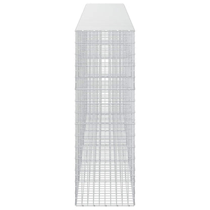vidaXL Gabion with 3.5 mm Wire and 5x10 cm Mesh 550x50x150 cm 4