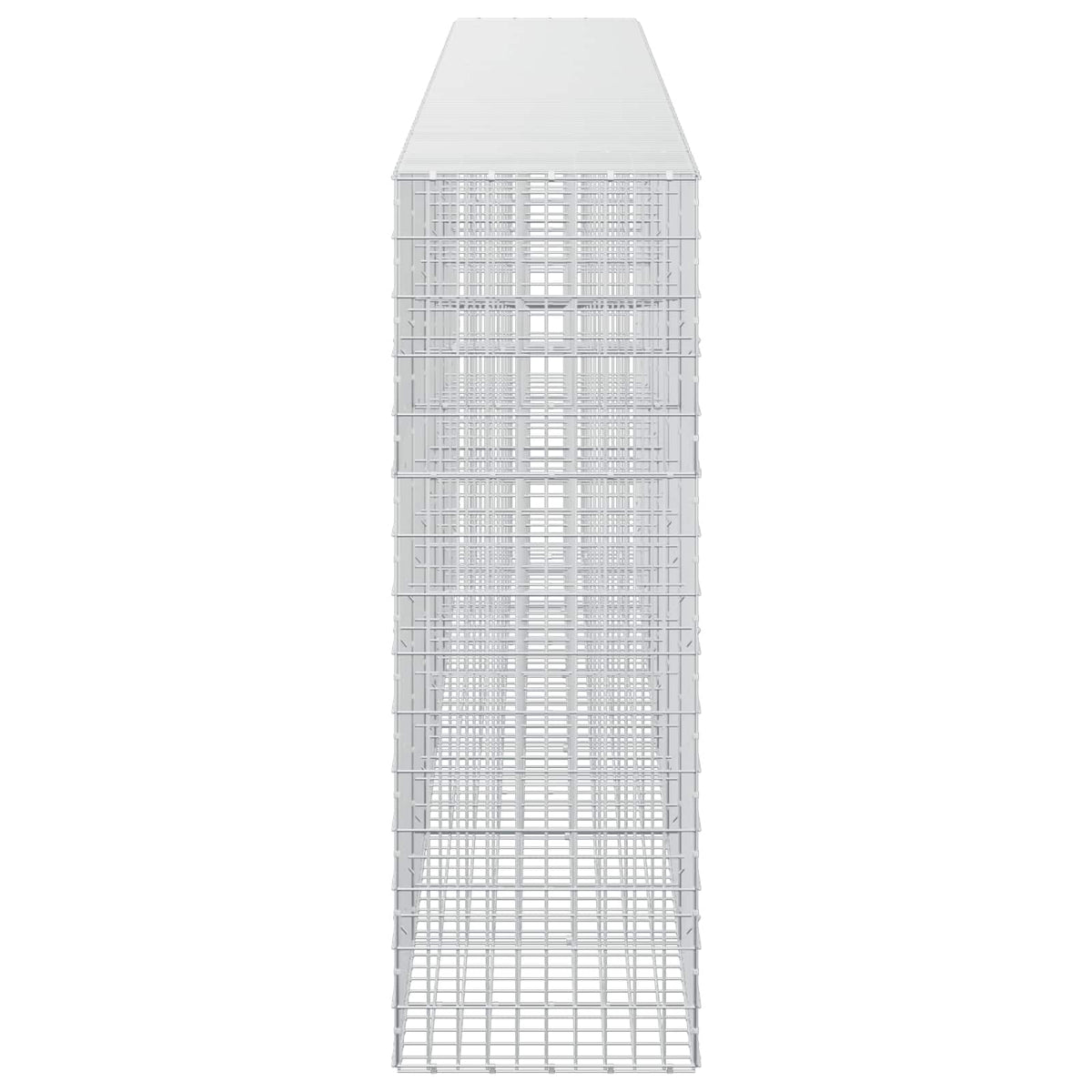 vidaXL Gabion with 3.5 mm Wire and 5x10 cm Mesh 600x50x150 cm 4