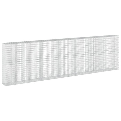 vidaXL Gabion with 3.5 mm Wire and 5x10 cm Mesh 700x50x200 cm 2