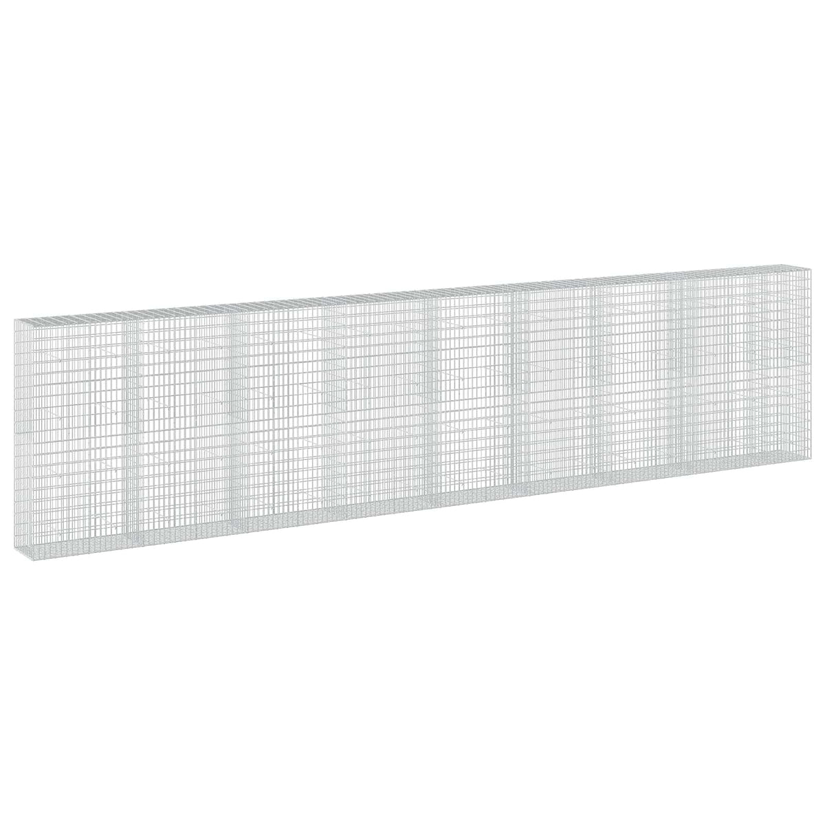 vidaXL Gabion with 3.5 mm Wire and 5x10 cm Mesh 850x50x200 cm 2