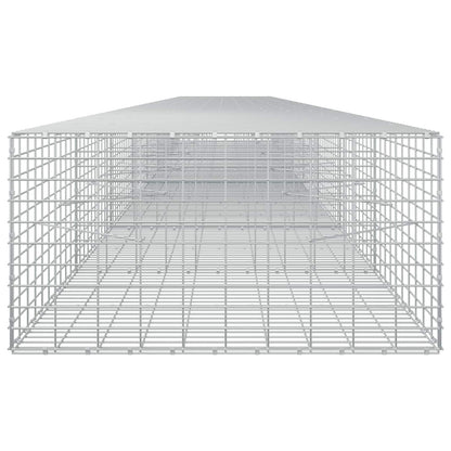 vidaXL Gabion with 3.5 mm Wire and 5x10 cm Mesh 850x100x50 cm 4