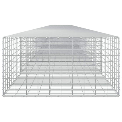 vidaXL Gabion with 3.5 mm Wire and 5x10 cm Mesh 1050x100x50 cm 4