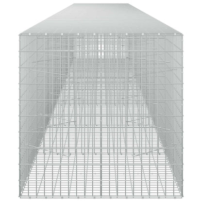 vidaXL Gabion with 3.5 mm Wire and 5x10 cm Mesh 750x100x100 cm 4