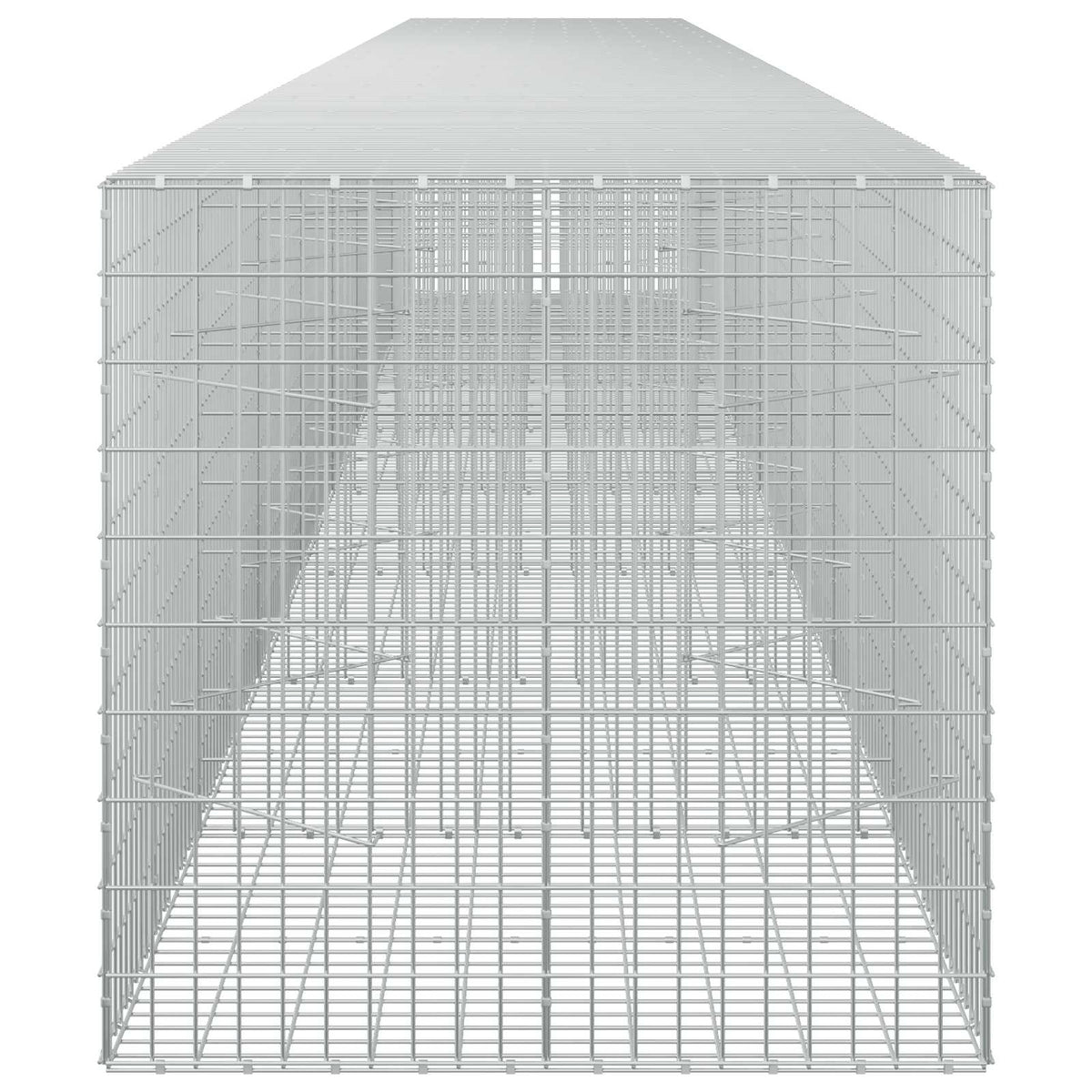 vidaXL Gabion with 3.5 mm Wire and 5x10 cm Mesh 850x100x100 cm 4