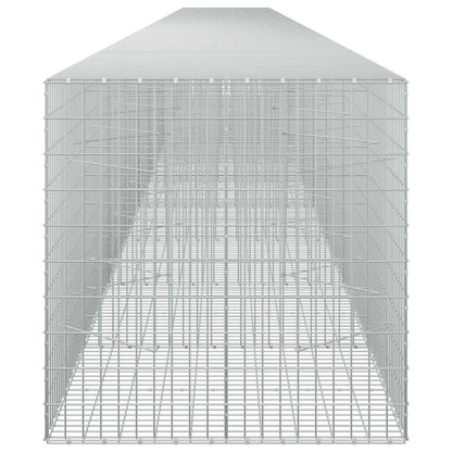 vidaXL Gabion with 3.5 mm Wire and 5x10 cm Mesh 1200x100x100 cm 4