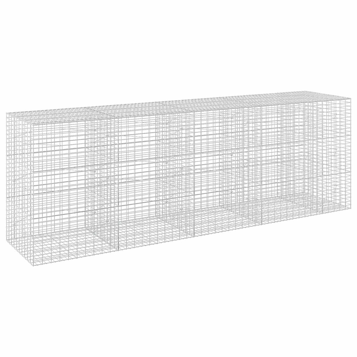Gabion with 3.5 mm Wire and 5x10 cm Mesh 50x100x150 cm Height 150 cm Thickness 100 cm 50–1000 cm 450 cm