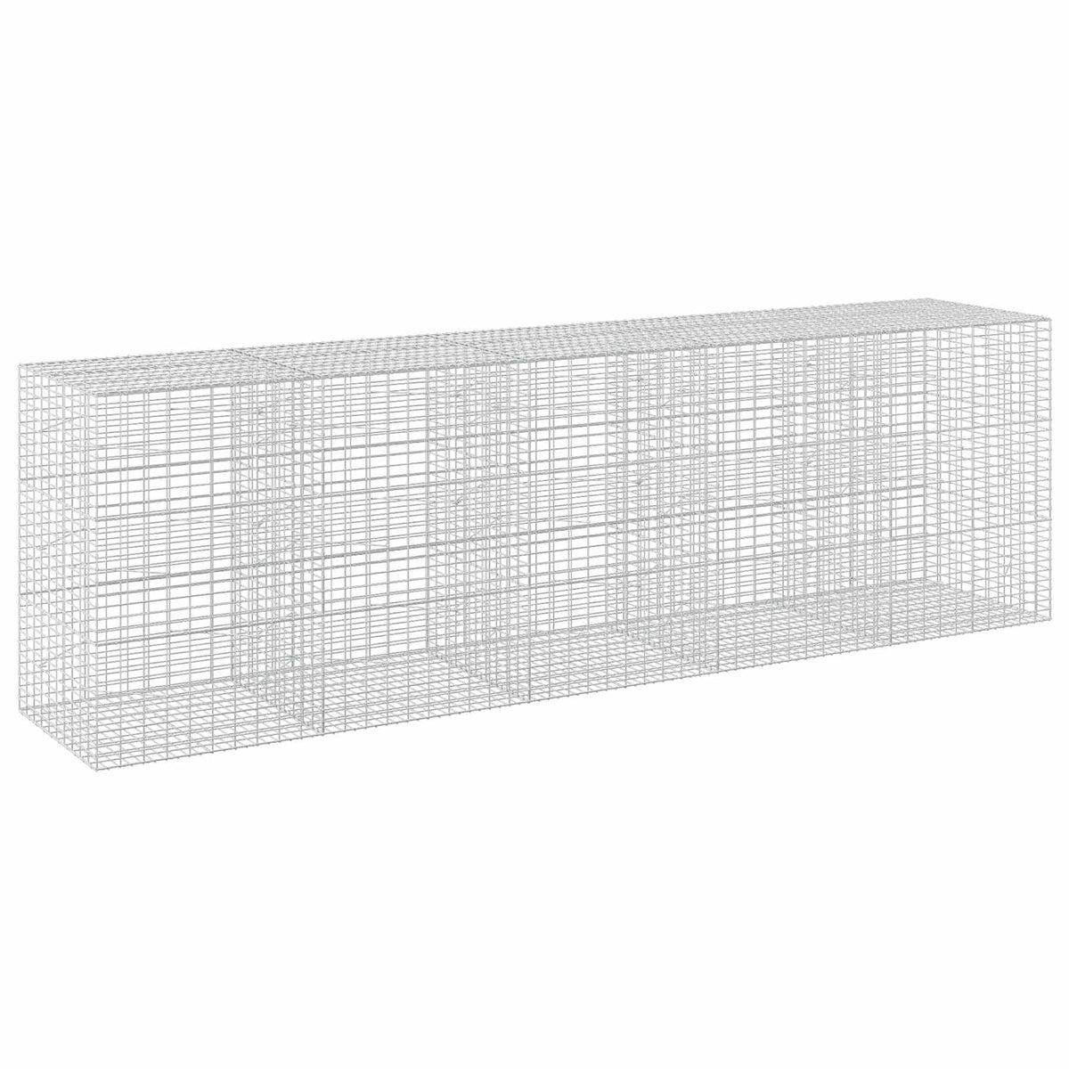 Gabion with 3.5 mm Wire and 5x10 cm Mesh 50x100x150 cm Height 150 cm Thickness 100 cm 50–1000 cm 500 cm