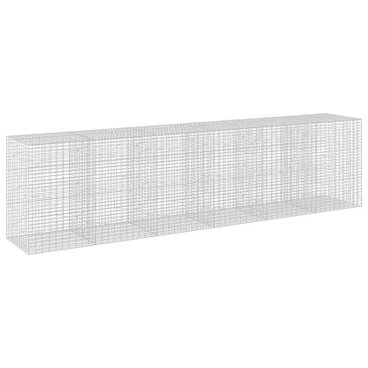 vidaXL Gabion with 3.5 mm Wire and 5x10 cm Mesh 600x100x150 cm 2