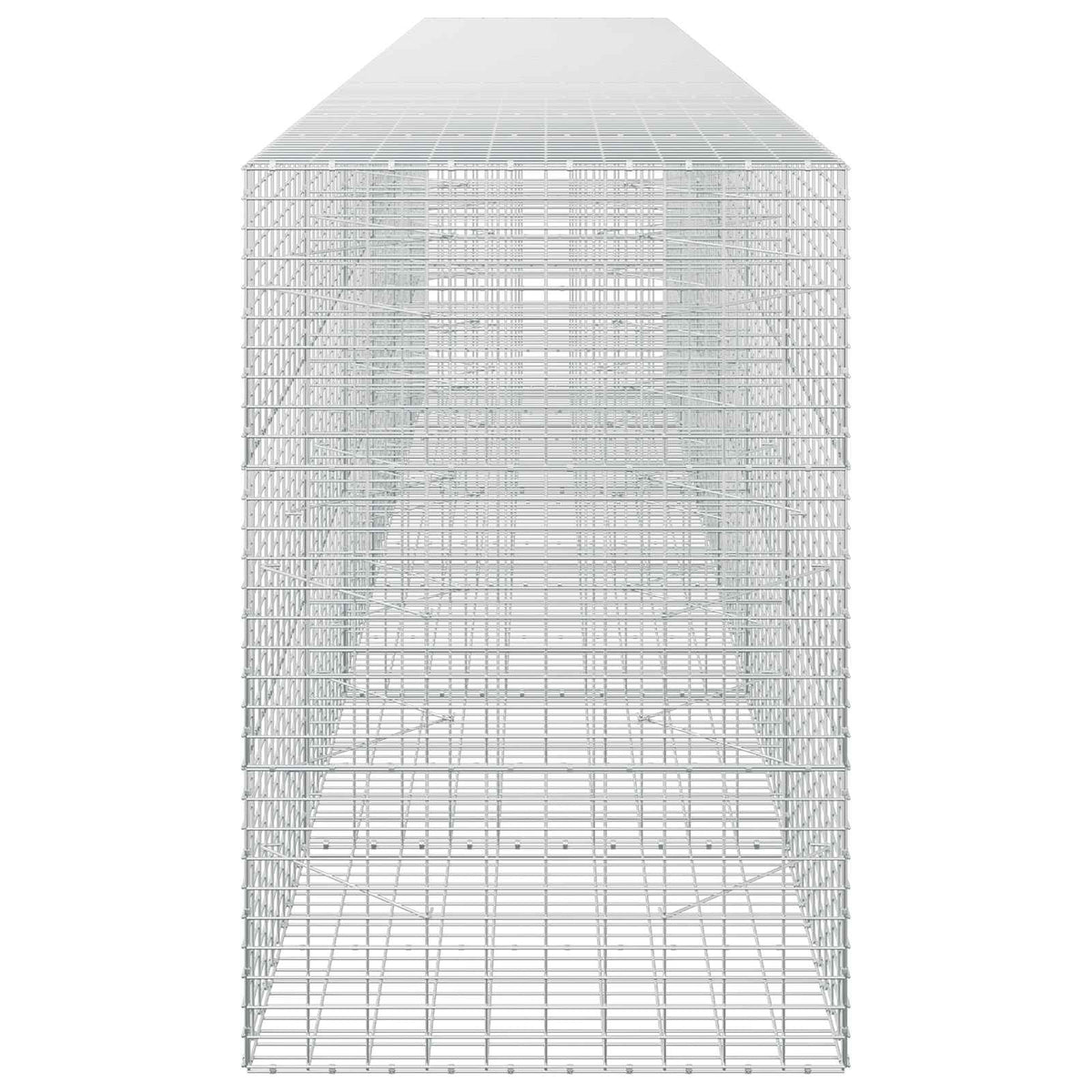 vidaXL Gabion with 3.5 mm Wire and 5x10 cm Mesh 600x100x150 cm 4