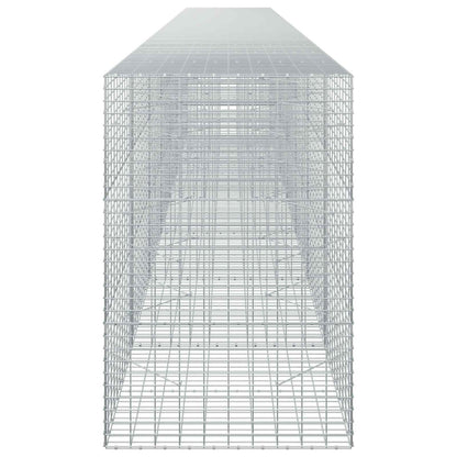 vidaXL Gabion with 3.5 mm Wire and 5x10 cm Mesh 700x100x150 cm 4