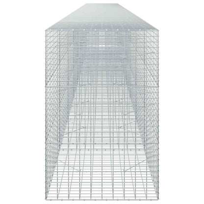 vidaXL Gabion with 3.5 mm Wire and 5x10 cm Mesh 800x100x150 cm 4