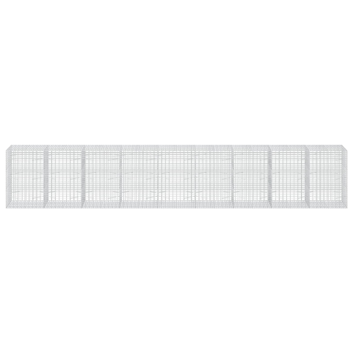 Gabion with 3.5 mm Wire and 5x10 cm Mesh 50x100x150 cm Height 150 cm Thickness 100 cm 50–1000 cm 900 cm