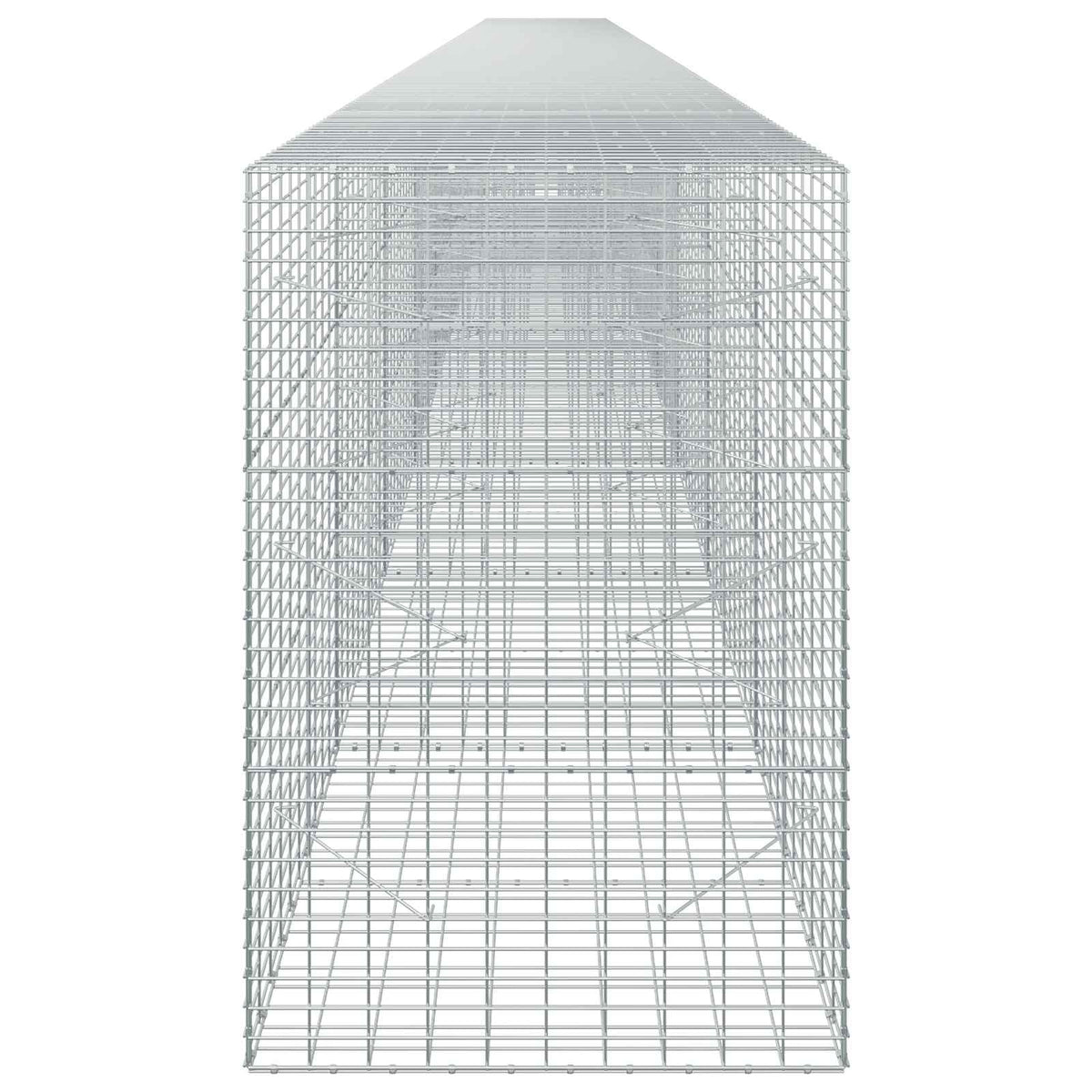 vidaXL Gabion with 3.5 mm Wire and 5x10 cm Mesh 950x100x150 cm 4