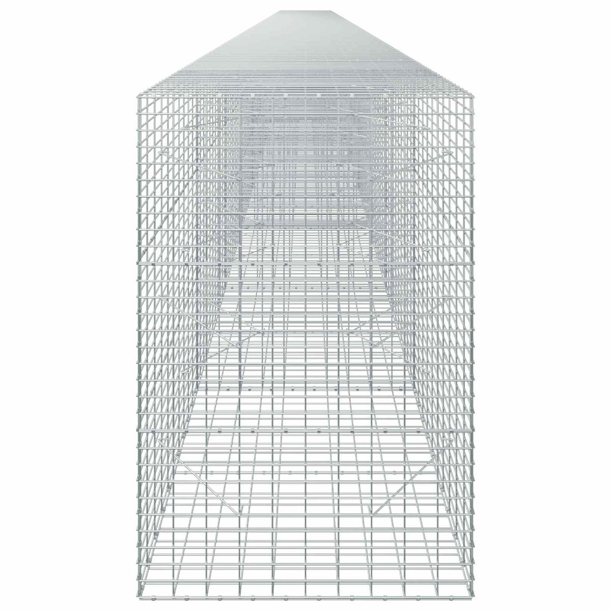 vidaXL Gabion with 3.5 mm Wire and 5x10 cm Mesh 1050x100x150 cm 4