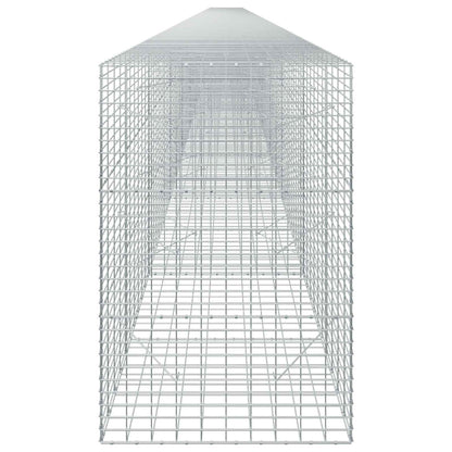 vidaXL Gabion with 3.5 mm Wire and 5x10 cm Mesh 1100x100x150 cm 4