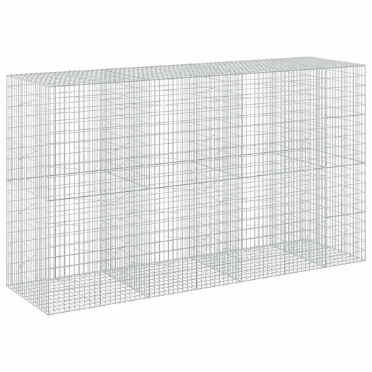 Gabion with 3.5 mm Wire and 5x10 cm Mesh 50x100x200 cm Height 200 cm Thickness 100 cm 50–1000 cm 350 cm