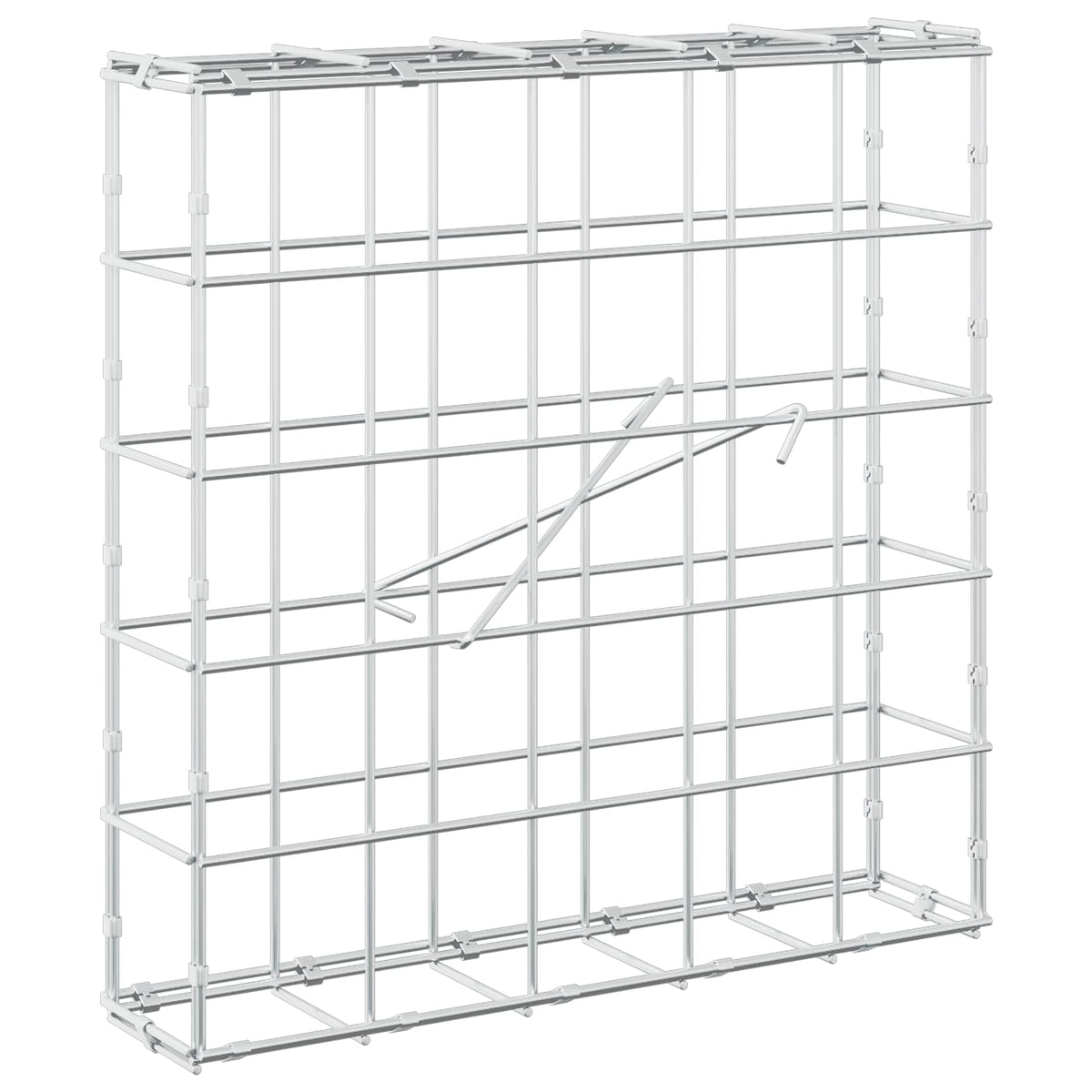 Gabion with 3.5 mm Wire and 10x10 cm Mesh 50x10x50 cm 50 cm