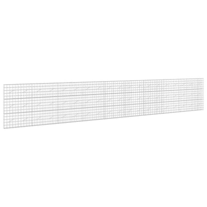 vidaXL Gabion with 3.5 mm Wire and 10x10 cm Mesh 950x10x150 cm 2