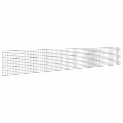 vidaXL Gabion with 3.5 mm Wire and 10x10 cm Mesh 1000x10x150 cm 2