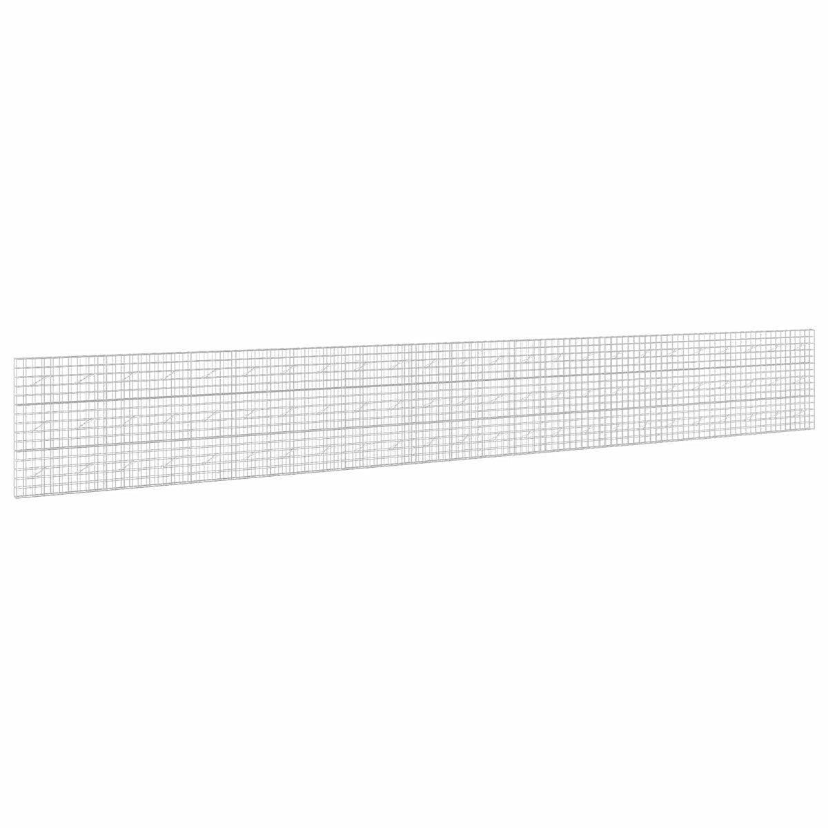 vidaXL Gabion with 3.5 mm Wire and 10x10 cm Mesh 1200x10x150 cm 2