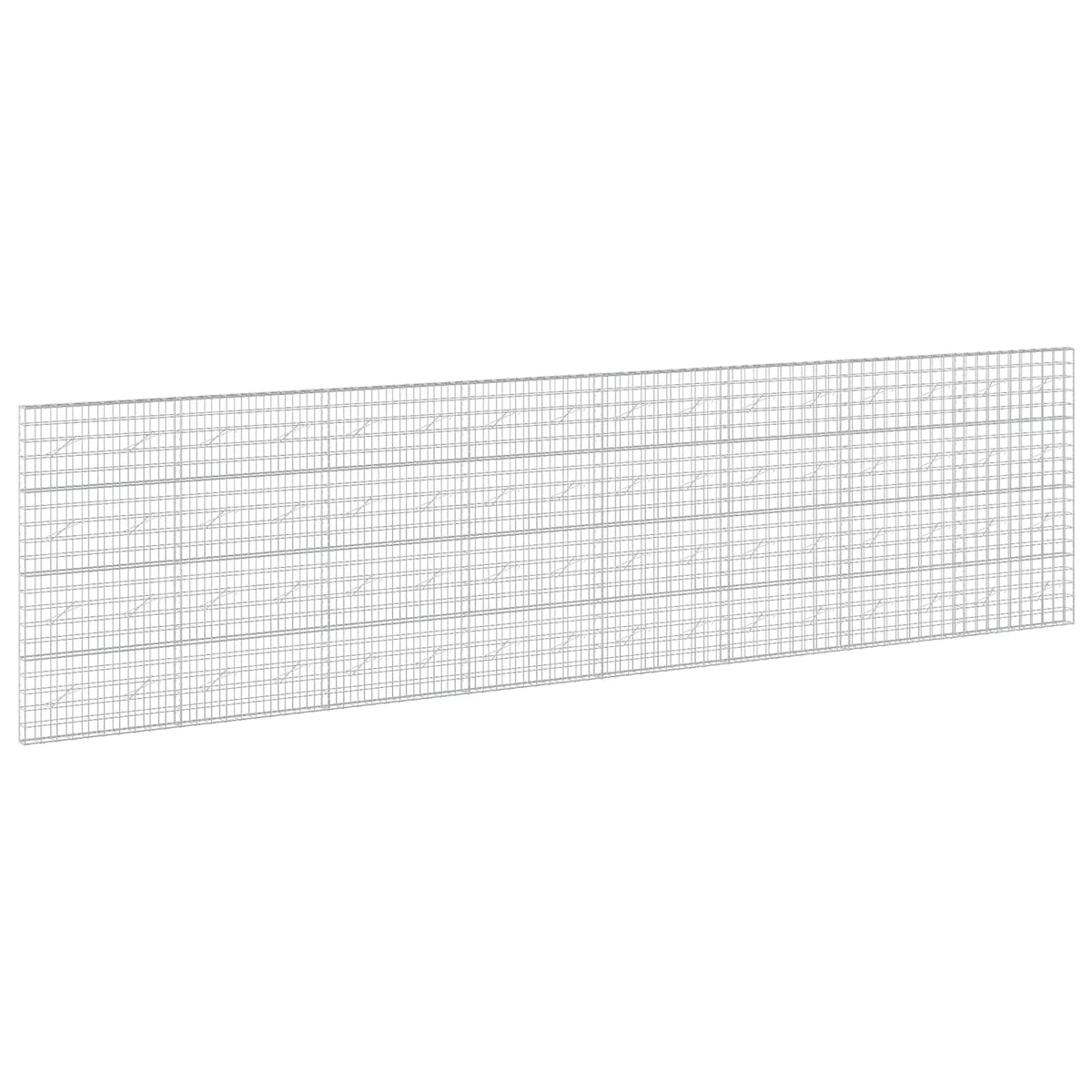 vidaXL Gabion with 3.5 mm Wire and 10x10 cm Mesh 800x10x200 cm 2