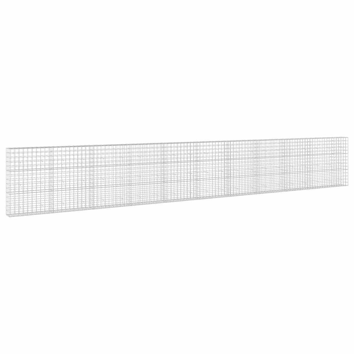 Gabion with 3.5 mm Wire and 10x10 cm Mesh 1050x30x150 cm Height 150 cm Thickness 30 cm 1050–1200 cm 1050 cm