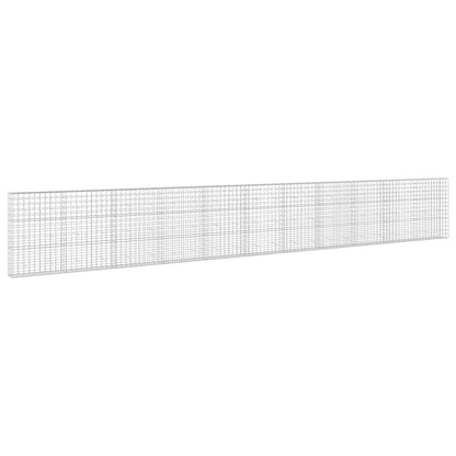 vidaXL Gabion with 3.5 mm Wire and 10x10 cm Mesh 1100x30x150 cm 2