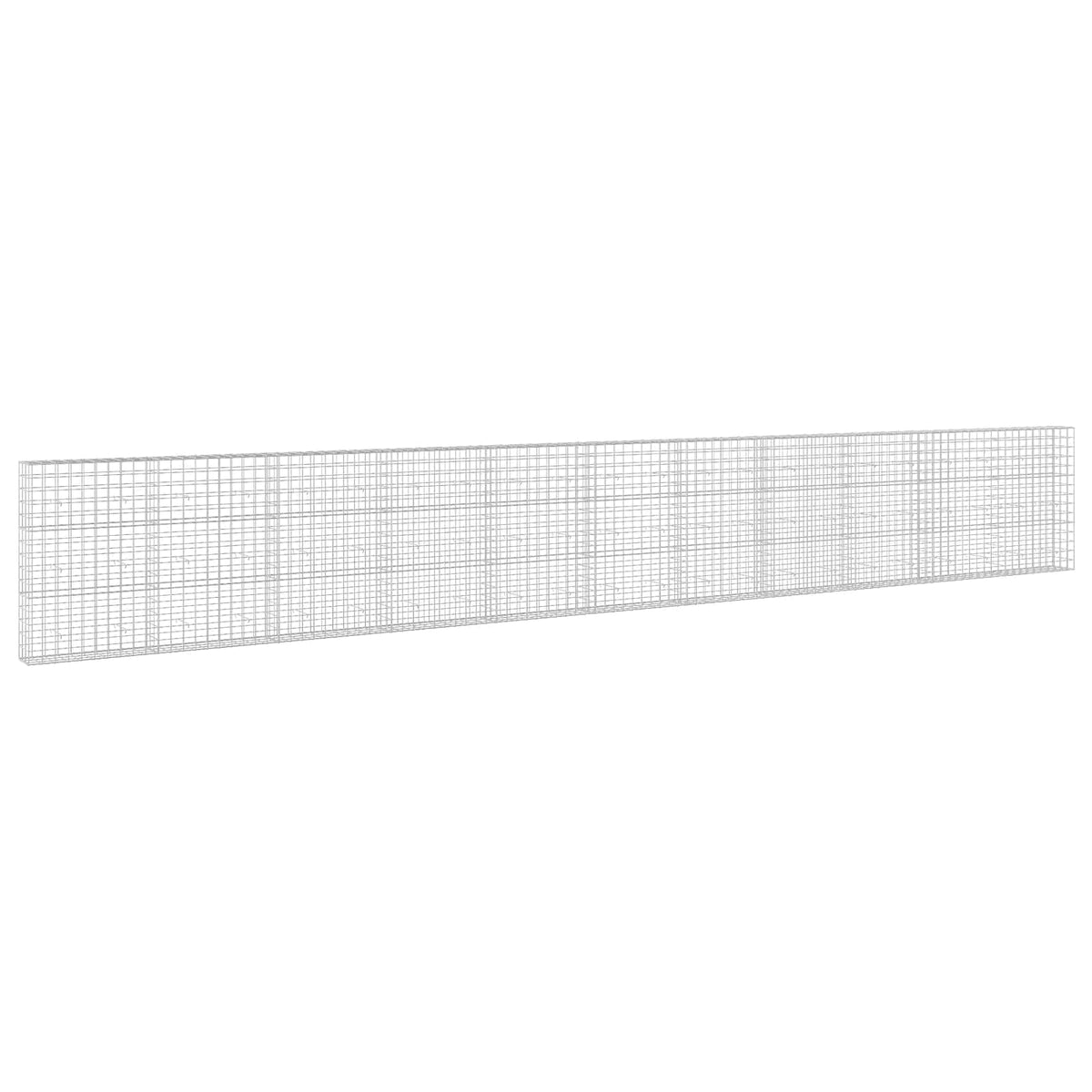 Gabion with 3.5 mm Wire and 10x10 cm Mesh 1050x30x150 cm Height 150 cm Thickness 30 cm 1050–1200 cm 1100 cm