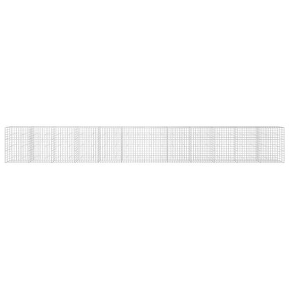 Gabion with 3.5 mm Wire and 10x10 cm Mesh 1050x30x150 cm Height 150 cm Thickness 30 cm 1050–1200 cm 1200 cm