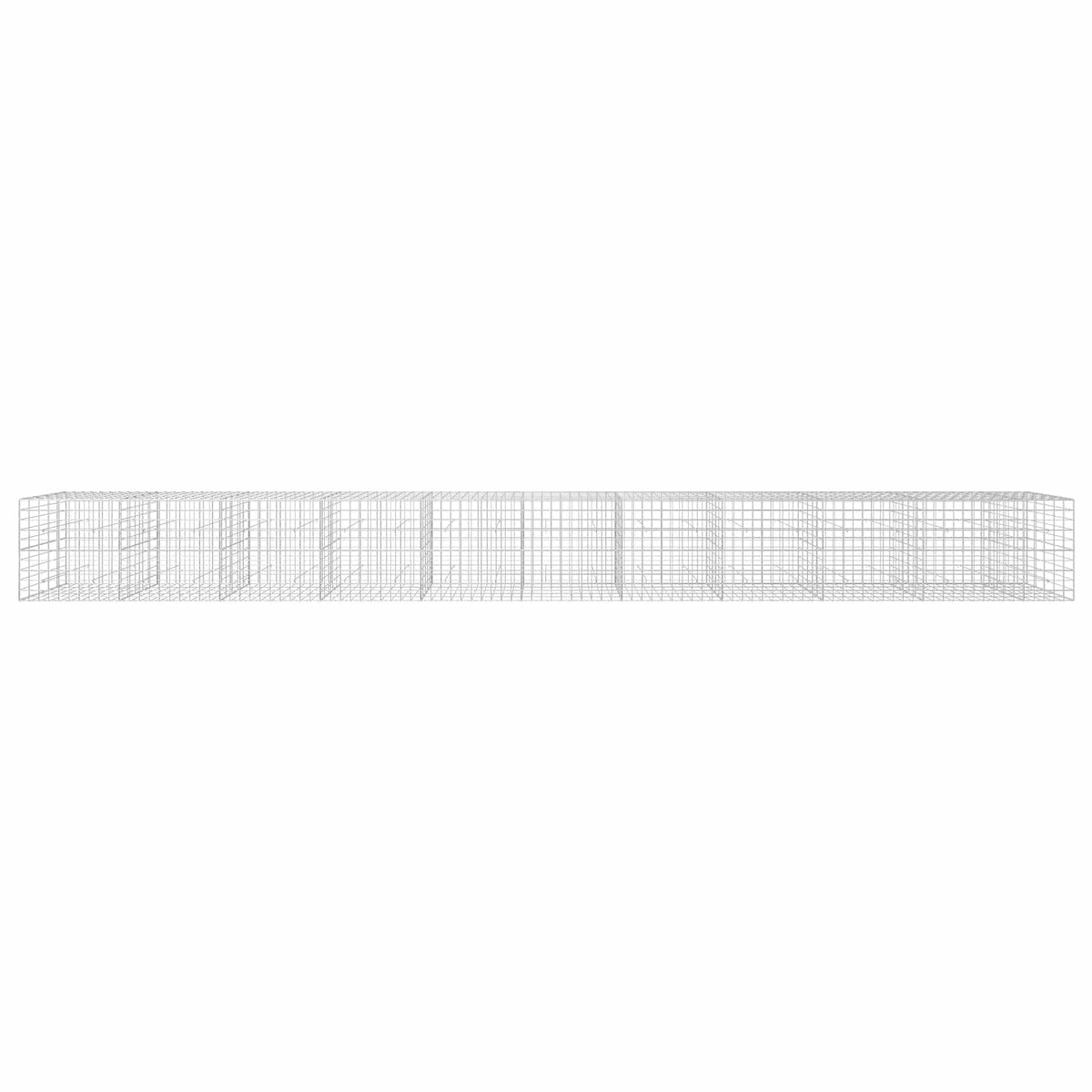 Gabion with 3.5 mm Wire and 10x10 cm Mesh 1050x50x100 cm 1050 cm
