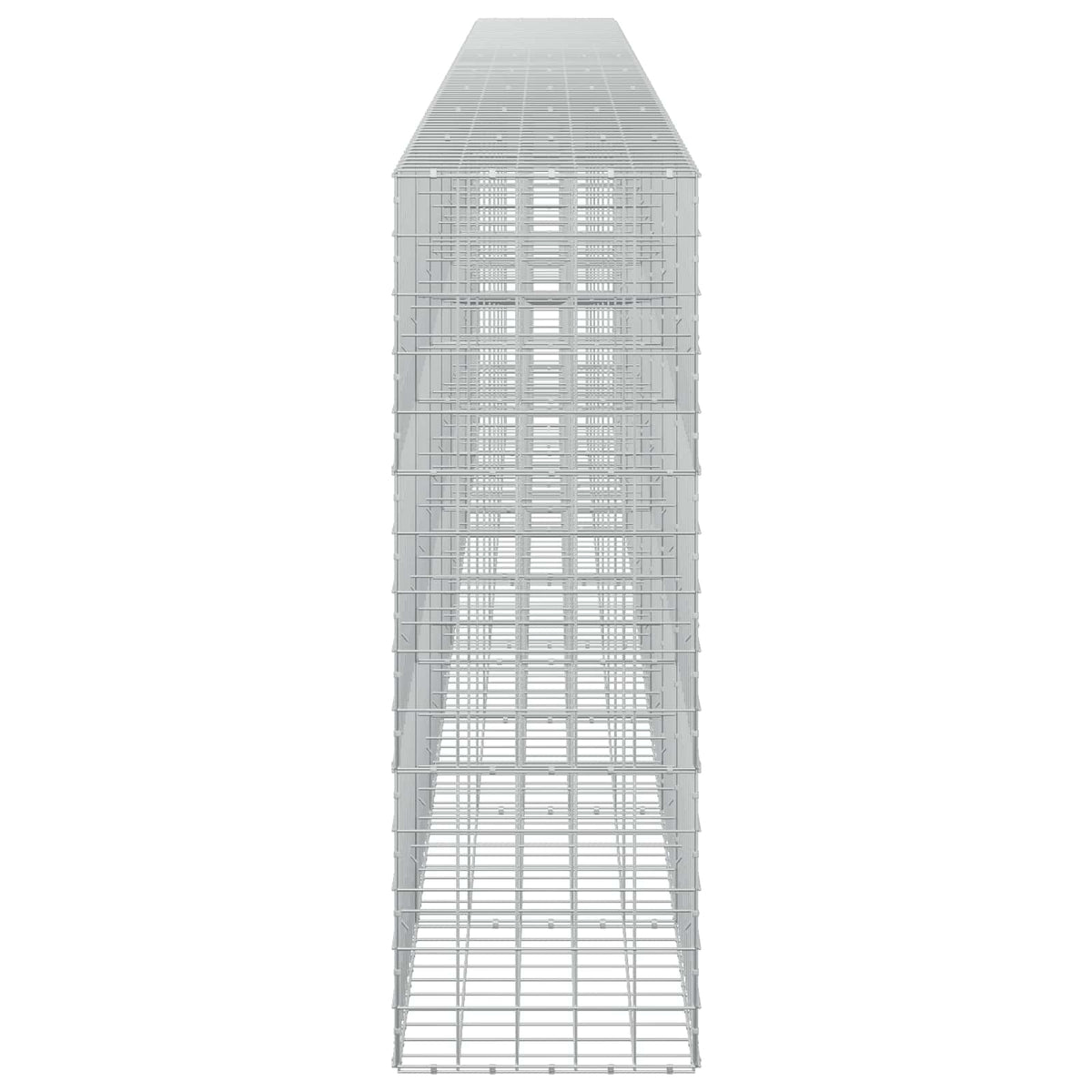 vidaXL Gabion with 3.5 mm Wire and 10x10 cm Mesh 850x50x150 cm 4