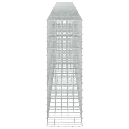 vidaXL Gabion with 3.5 mm Wire and 10x10 cm Mesh 850x50x150 cm 4