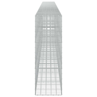 vidaXL Gabion with 3.5 mm Wire and 10x10 cm Mesh 900x50x150 cm 4