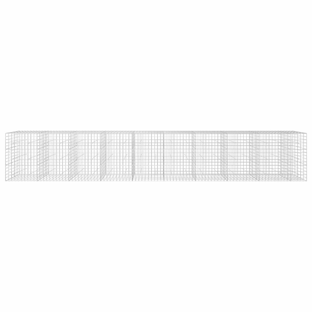 Gabion with 3.5 mm Wire and 10x10 cm Mesh 50x50x150 cm Height 150 cm Thickness 50 cm 50–1000 cm 950 cm