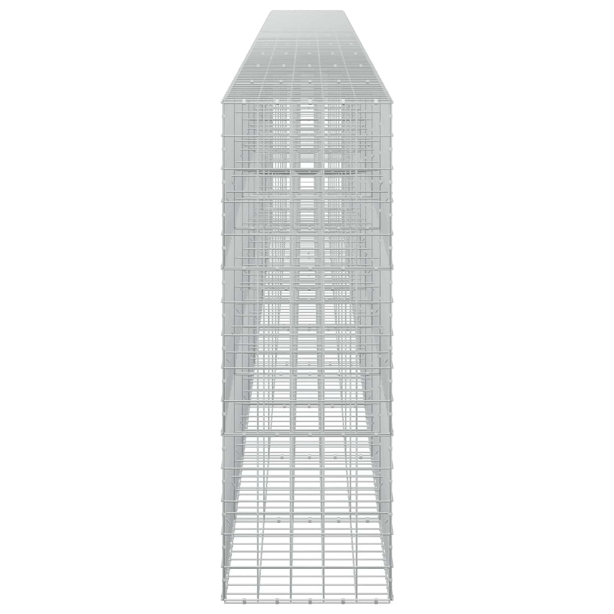 vidaXL Gabion with 3.5 mm Wire and 10x10 cm Mesh 950x50x150 cm 4