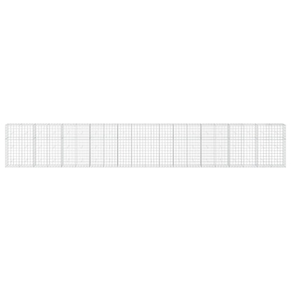 Gabion with 3.5 mm Wire and 10x10 cm Mesh 50x50x150 cm Height 150 cm Thickness 50 cm 50–1000 cm 1000 cm