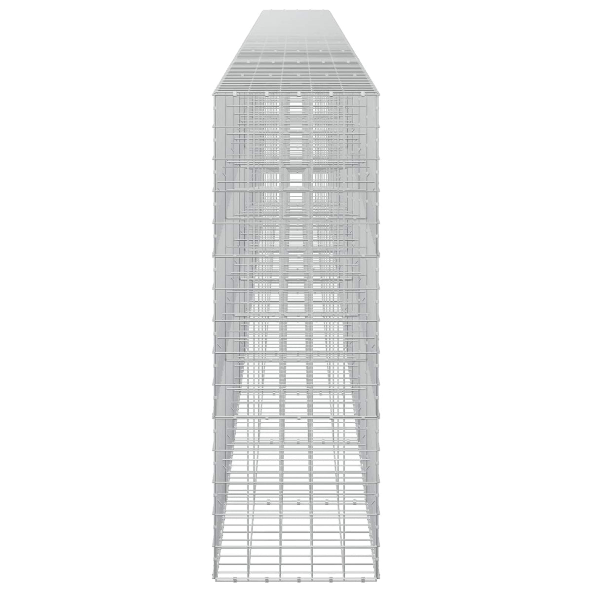 vidaXL Gabion with 3.5 mm Wire and 10x10 cm Mesh 1050x50x150 cm 4