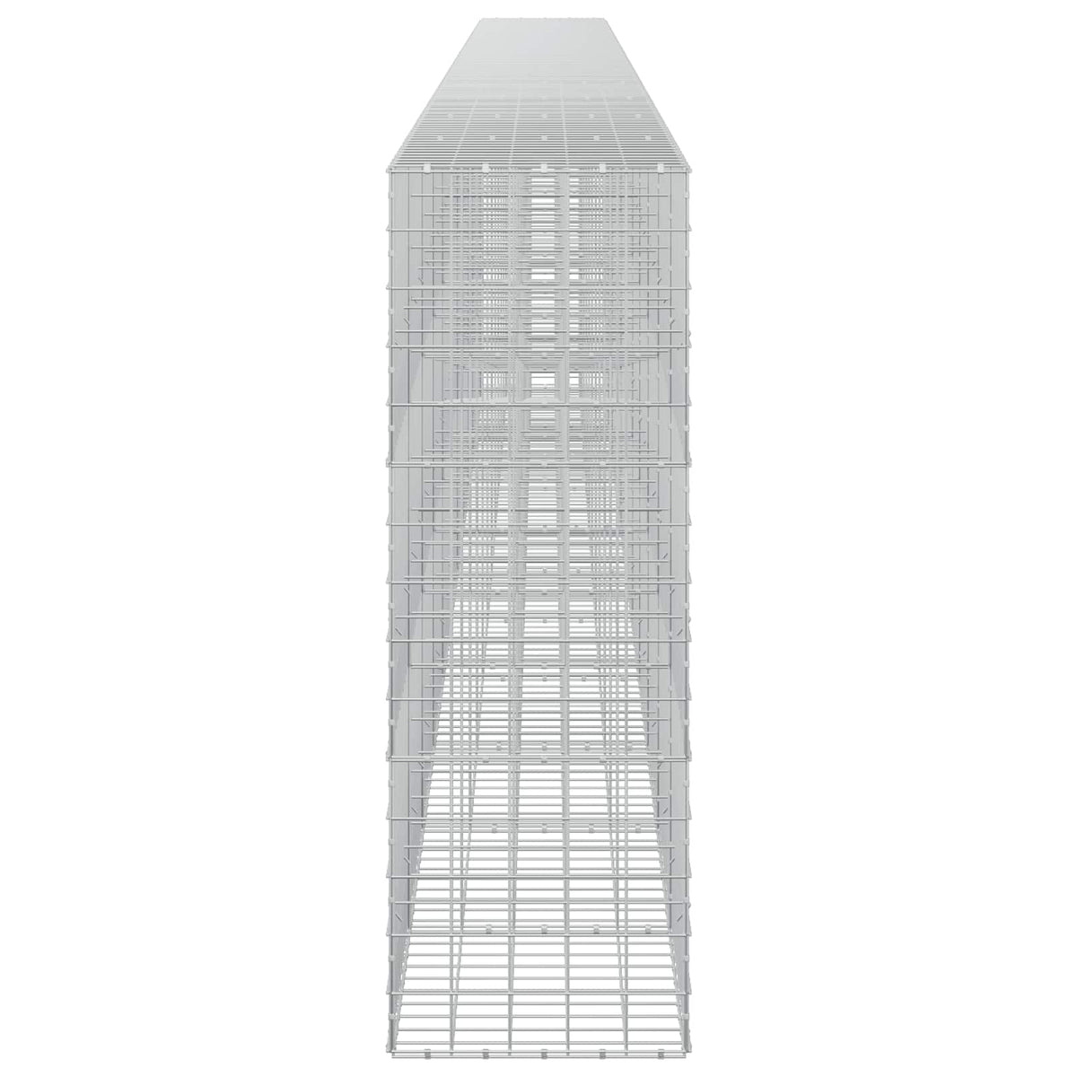 vidaXL Gabion with 3.5 mm Wire and 10x10 cm Mesh 1150x50x150 cm 4