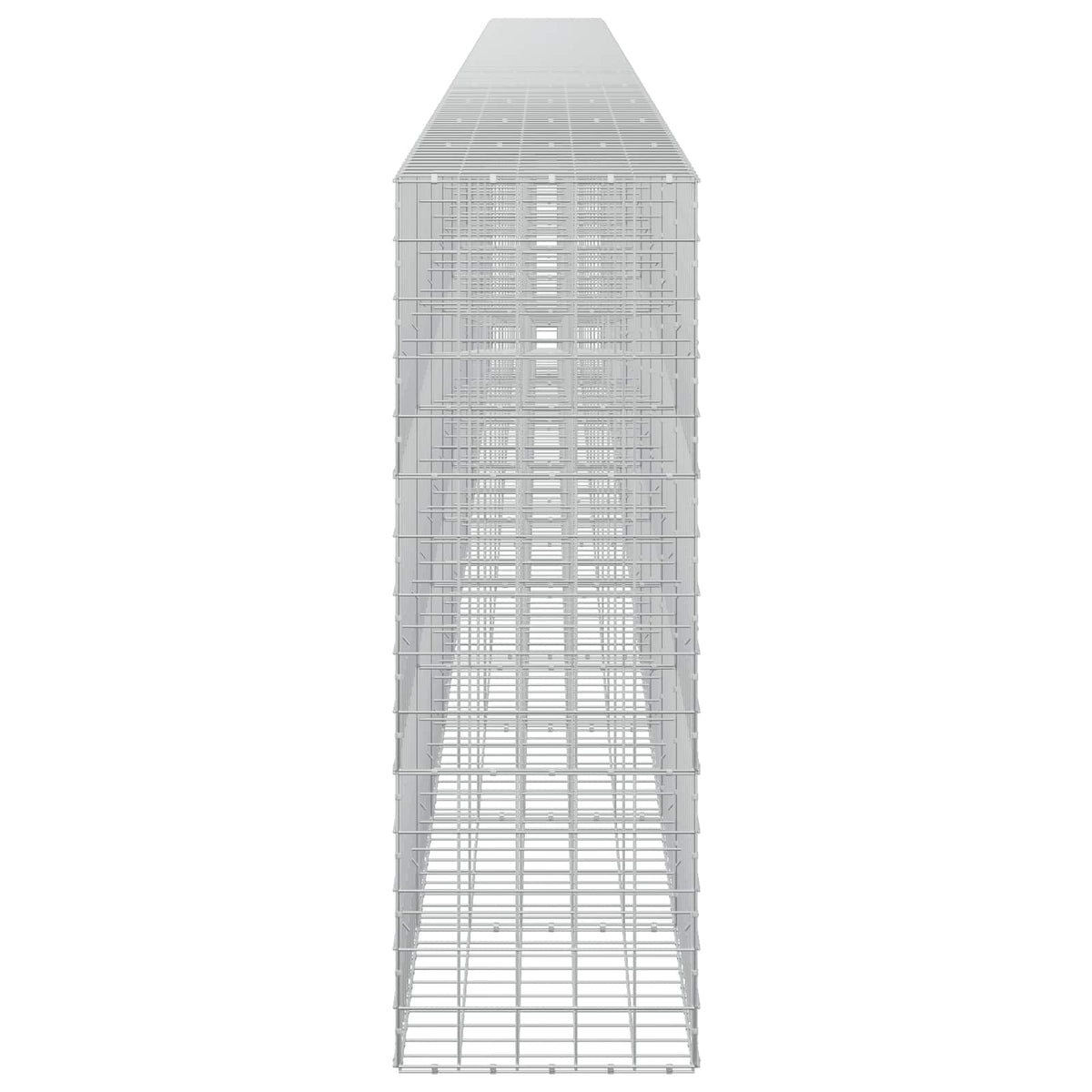 vidaXL Gabion with 3.5 mm Wire and 10x10 cm Mesh 1200x50x150 cm 4